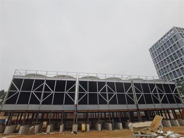 玻璃鋼方形逆流式冷卻塔的組成(河南方形逆流式玻璃鋼冷卻塔廠)