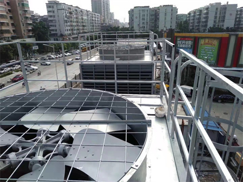 橫流式冷卻塔的作用是什么?(橫流式冷卻塔填料更換視頻)